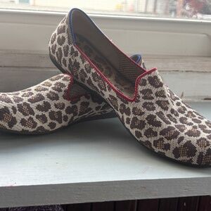 Rothy’s Leopard Loafers
